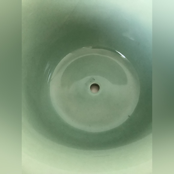 NEW Celadon Green Planter and dish set - Picture 11 of 12